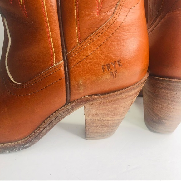 Frye Cowboy Tall Boots #7 - Picture 13 of 13